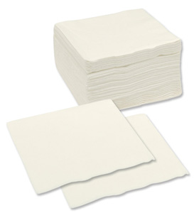 Serviettes De Table – WHITE SWAN – 1 Pli, 12″ X 13″