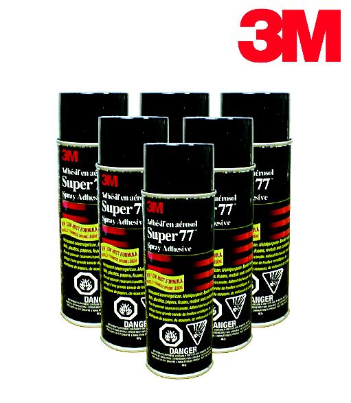 3M – #77 – Adhésif Tout Usage, En Aérosol