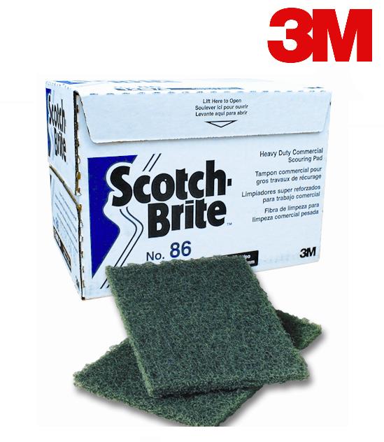 3M Ultra Resistant Scouring Pad 6″ X 9″ For Heavy Duty Maintenance Work