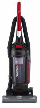 SANITAIRE Deluxe Upright Vacuum 15″ / 10 Amps (series – Quiet Clean HEPA), Washable HEPA Filter With Dust Container (capacity 4.0 Lt), 40′ Electric Cord And Extendable Hose