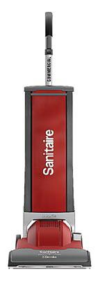 SANITAIRE Deluxe Upright Vacuum 11.5″ / 5 Amp (series – Light), Anti-allergen Filtration With Synthetic Bag (capacity 10.0 Lt) And 30′ Electric Cord