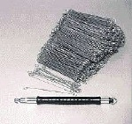 7″ Metal Twist-tie For Garbage Bags