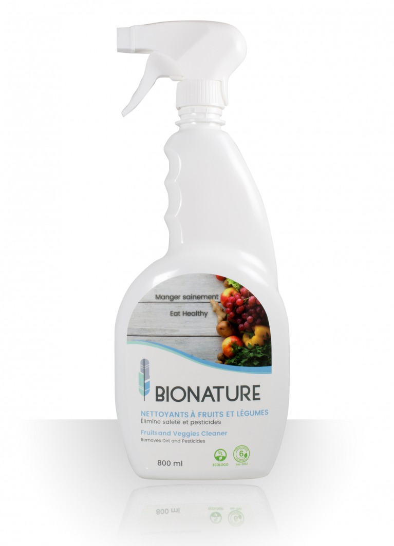 BIO NATURE – Fruit & Vegetable Cleaner For Eliminating Dirt And Chemical Residues