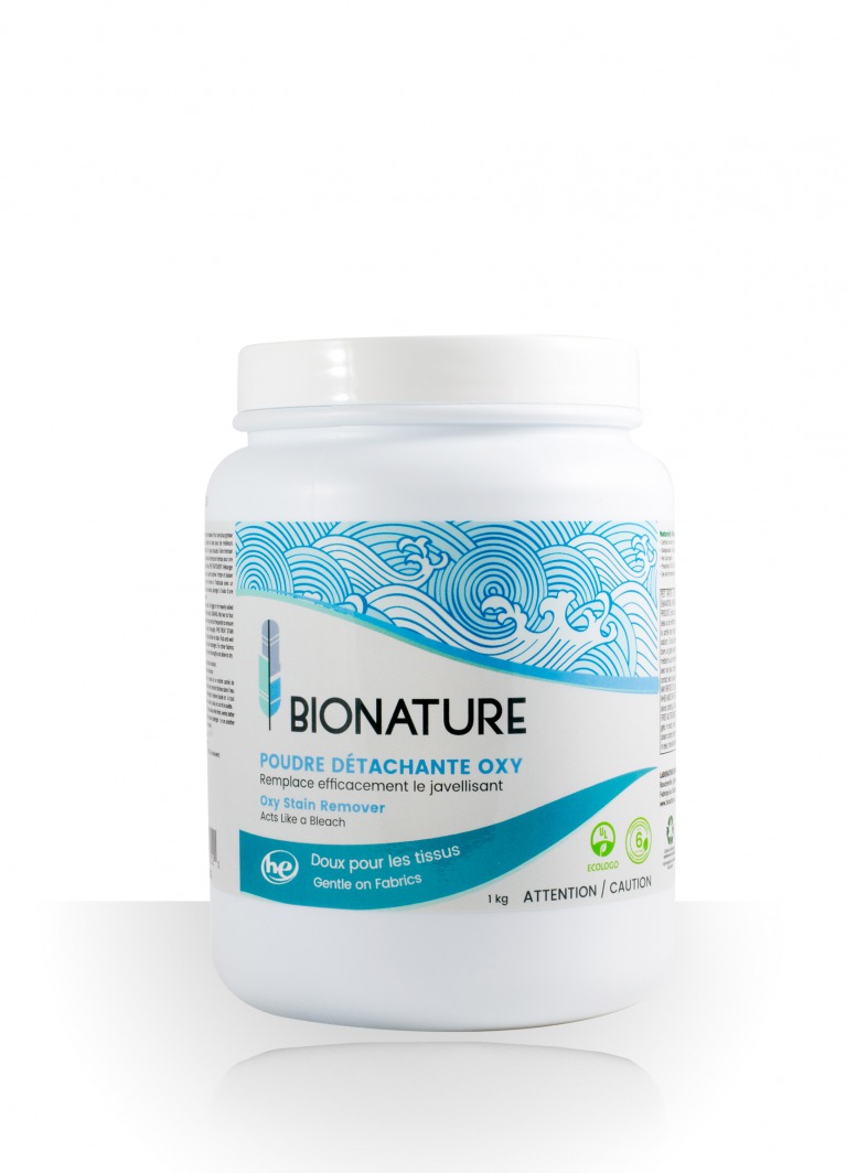 BIO NATURE – Détachant à Lessive/tissus OXY PLUS, En Poudre