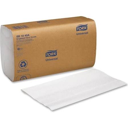 Hand Paper – TORK – Single Fold, Sheets 9″ X 10.7″