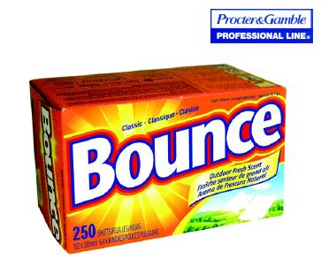 BOUNCE – Assouplisseur à Tissus En Feuilles Pour Distributeur