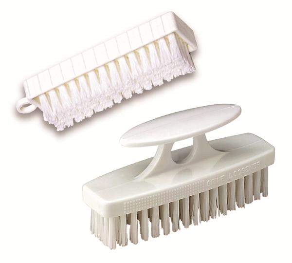 Plastic Nail Brush, Firm Fibers