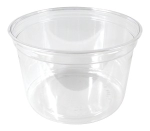 16 Oz. Plastic Container For Freezing