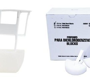 3 on. Blocs désodorisant pour toilette, avec crochet en plastique