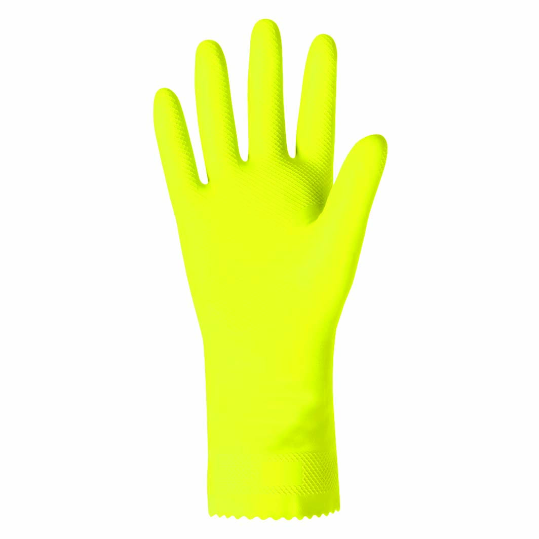 Gants En Latex ECONO Jaune – Large