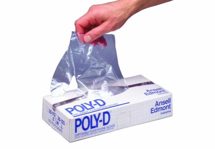 Disposable Polyethylene Gloves – Large