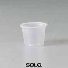 SOLO – Godet En Plastique 1 On.