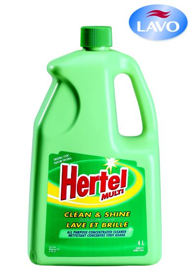 HERTEL MULTI – Biodegradable Concentrated Cleaner, Cleans & Shines All Surfaces  (#8501)