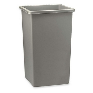 Contenant Carré (16Â½ » X 16Â½ » X 28Â¾ ») Capacité 121.1 Lt, Beige-gris