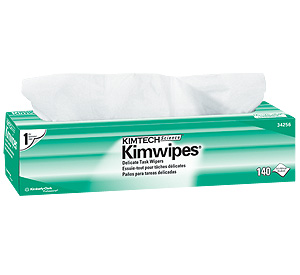 KIMBERLY CLARK – Chiffons Jetables « KIMWIPES » Pour  Essuyer Vitres – 4.4″ X 8.4″ (paquet) 1 Pli, Blanc (#34120)