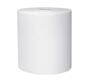 Hand Paper – KIMBERLY CLARK – Jumbo 8″ Roll (core 1.75″), 600′ Per Roll, White (#50600)