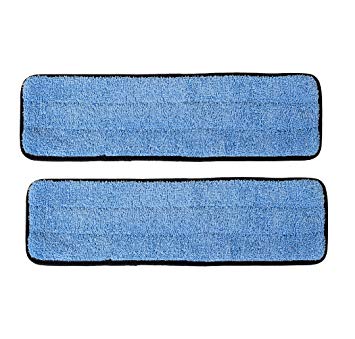 CONTINENTAL – Wet Microfiber Replacement Pad 18″ For Quick Connect Adjustable System, Blue