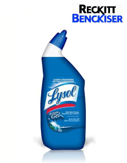 LYSOL – Liquid Toilet Bowl & Bathroom Disinfecting Cleaner – “Power”