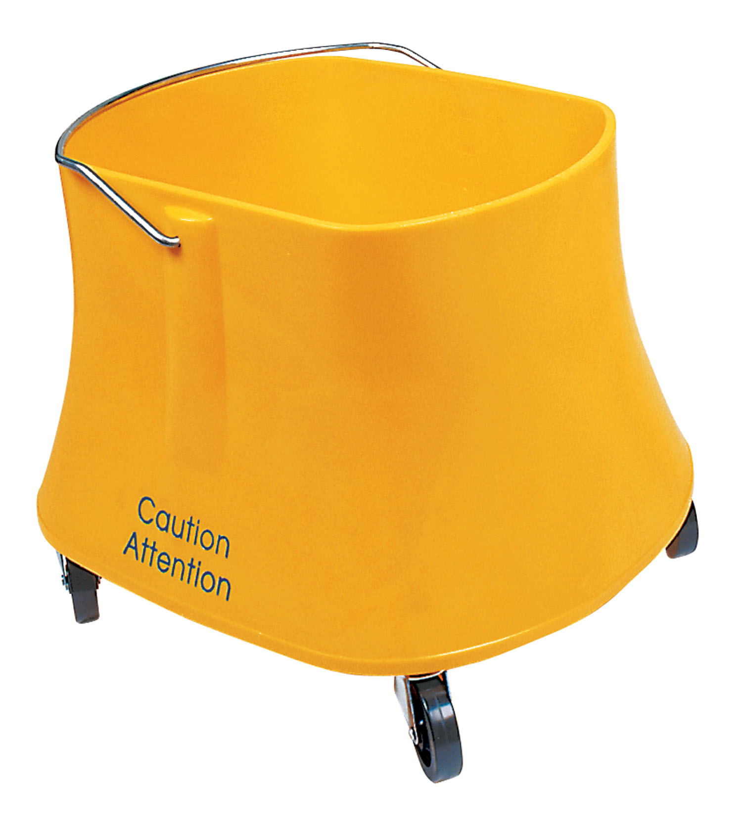 Plastic Mopping Bucket (44 Qts), Yellow