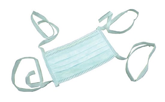 Disposable Facial Surgeon Masks For Light Needs/applications, Blue