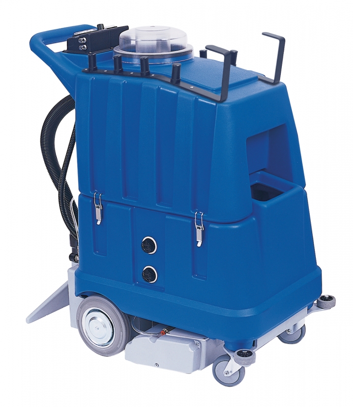 “NACECARE” Self-Contained Extractor (series – Industrial) With Optional Smart Kit 1400W / 1.8 HP / 3 Stage, 95 Cfm Of Air Flow. Brush Motor 100W / 1.3HP / 600 Rpm With 20″ Cleaning Width. Diaphragm Pump 100W / 130 Psi, Pumping Volume 0-5.46 Lt/min, 68.2 Lt Solution/recovery Tanks And 50′ Electric Cord (model #AV18SX)