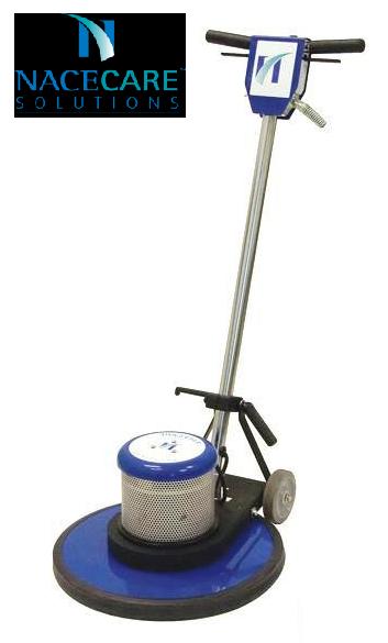 “NACECARE” Floor Buffer 20″ / 1.5 HP (2 Speeds = 175-300 Rpm), Dual Planetary Gear Box, 16 Lt Reservoir And 50′ Electric Cord (for 20″ Floor Pads)