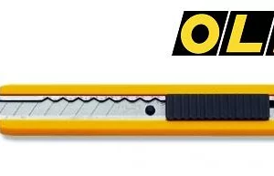 "OLFA - L-A" Couteau et ouvre-boites de poche robuste (lame 12 sections), en plastique