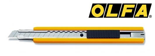 “OLFA – L-A” Robust Pocket Size Utility Knife And Box Opener (blade 12 Sections), Plastic