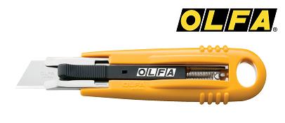 « OLFA – SK-4 » Couteau Et Ouvre-boites Sécuritaire (lame 8 Sections), En Plastique