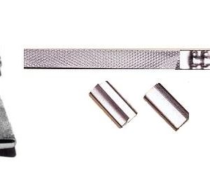 Fermoirs/crampons ouverts pour courroie en acier ½" (12mm)