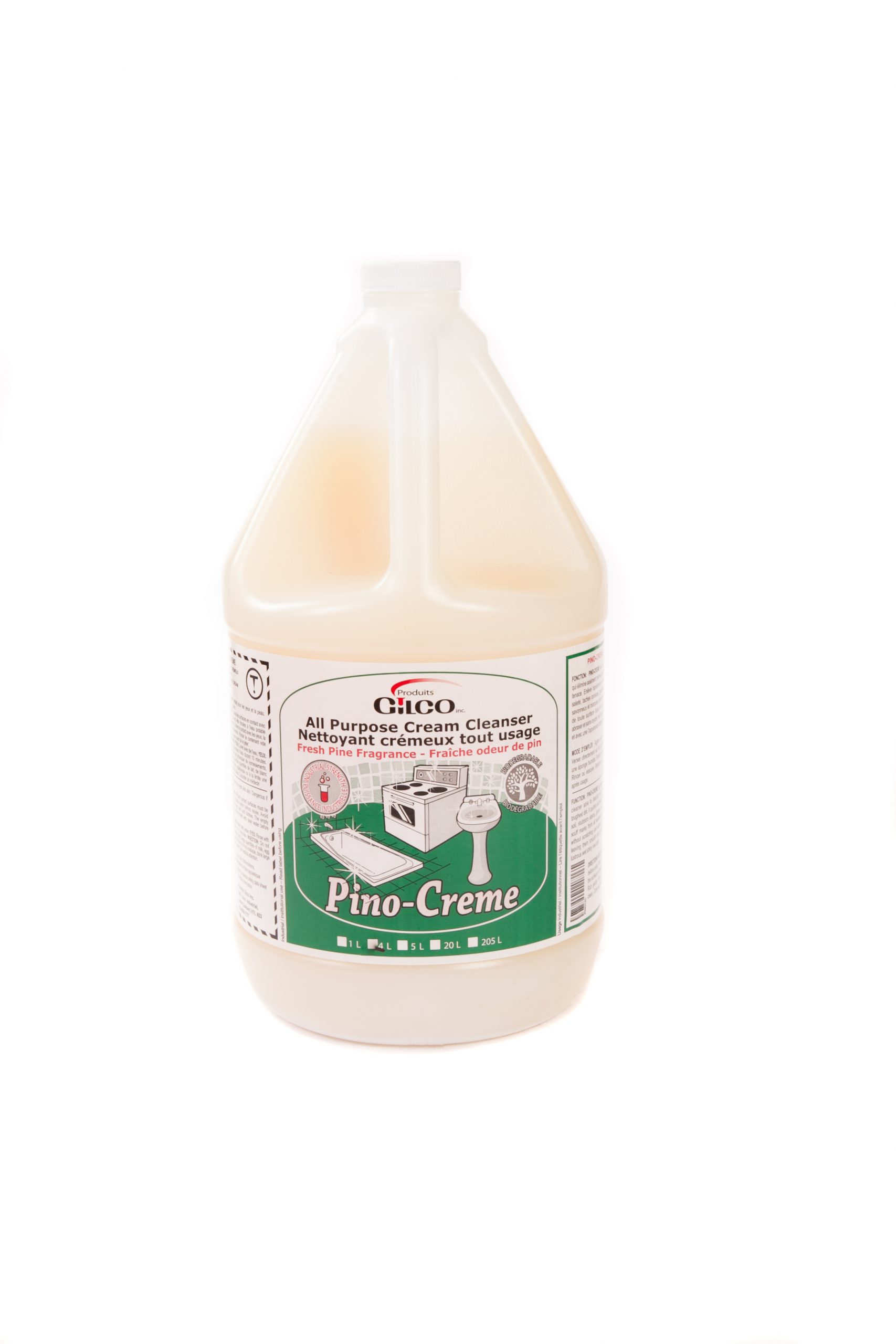 PINO-CRÈME – Nettoyeur Désinfectant & Germicide Pour Usage Général, En Crème