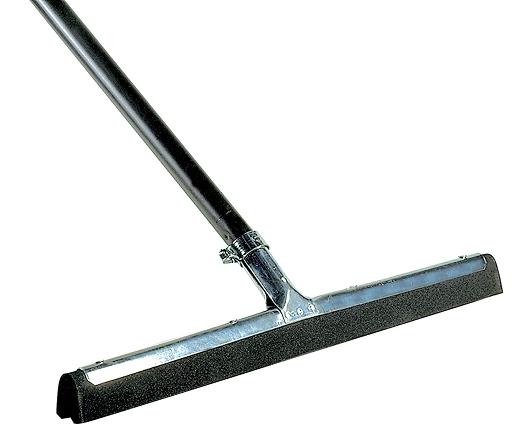 Racloir à Plancher 18″ Avec Cadre En Métal Renforcé Et Double Lame En Mousse Noir