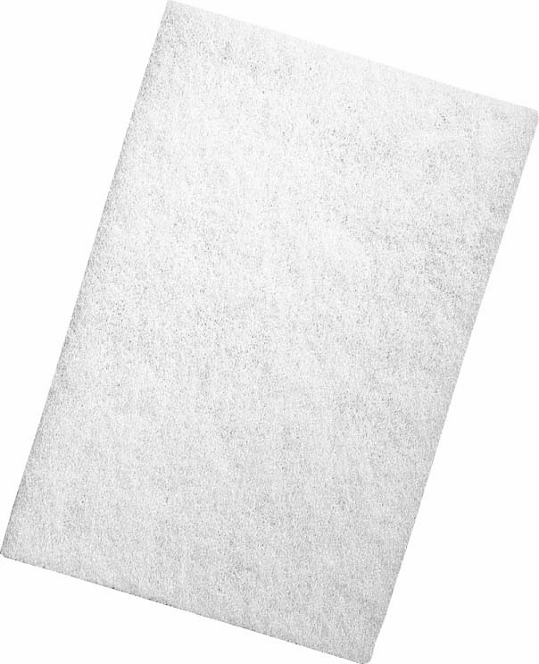 Light Duty Scouring Pads (6″ X 9″) For Light Maintenance Work – White