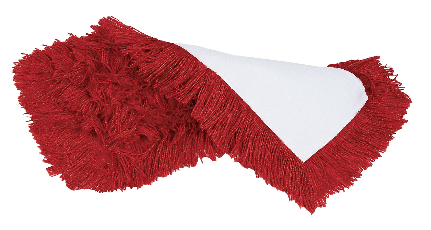 24″ Dust Mop Pad, Treated Red – Refill