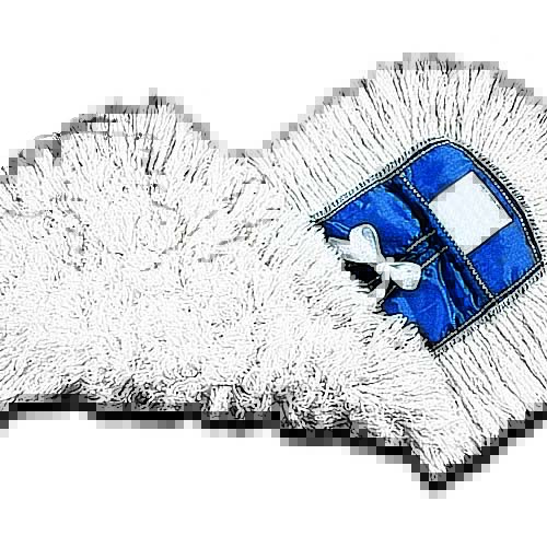 36" dust mop pad, white - refill