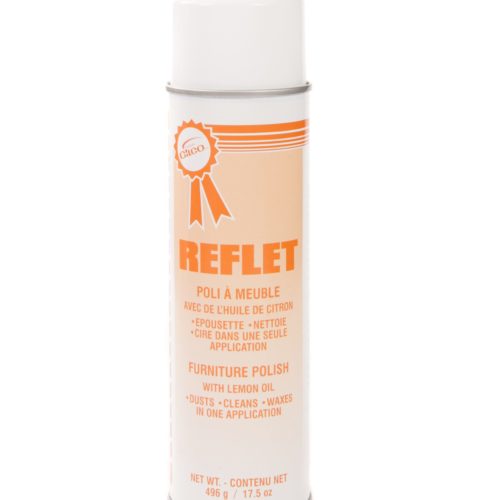 REFLET - Furniture/wood polish & protector, aerosol (style Pledge)