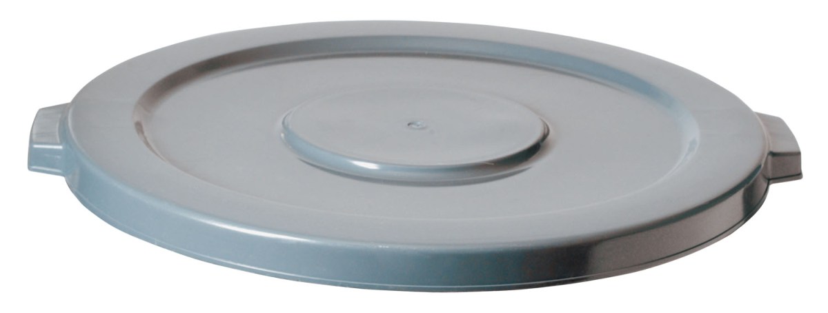 Flat Lid For Round Container (RM2620) Capacity 20 Gallons (75.7 Lt) – Grey