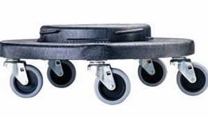 Dolly for containers 20-44 gallons (75.7 - 166.5 lt), black