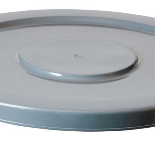 "RUBBERMAID" flat lid for round container (RM2655) capacity 55 gallons (208.2 lt) - grey