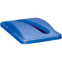 “SLIM JIM” Recycling Paper Lid For (RM3540 & RM3541), Blue