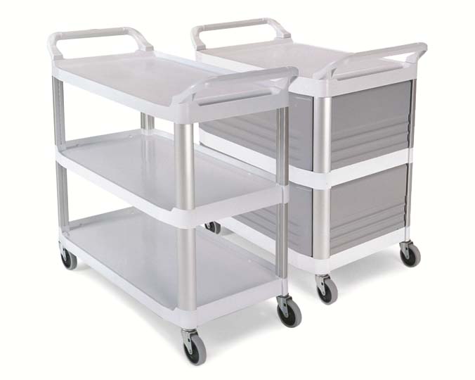 “X-TRA” Utility Service Cart (40⅝” X 20″ X 37¾”h) Capacity 300 Pounds With Wheel, Grey