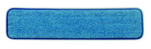 RUBBERMAID – Wet Microfiber Replacement Pad 24″ For Quick Connect Adjustable System, Blue