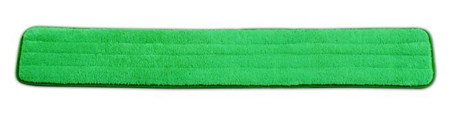 RUBBERMAID – Dry Microfiber Replacement Pad 24″ For Quick Connect Adjustable System, Green