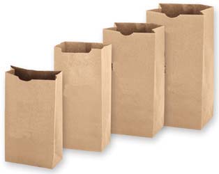 #5 Hardware Kraft Paper Bags (5¼” X 3½” X 10¾” – HEAVY)