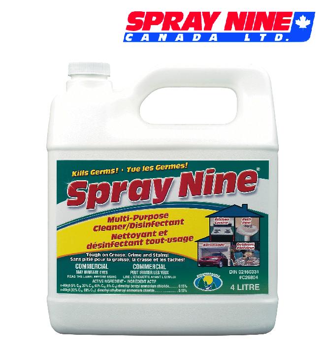 SPRAY NINE – All-purpose Disinfecting Cleaner