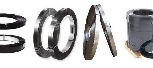 ½" (12mm) steel strapping - 0.5mm gauge - 2940' /roll (core 16")