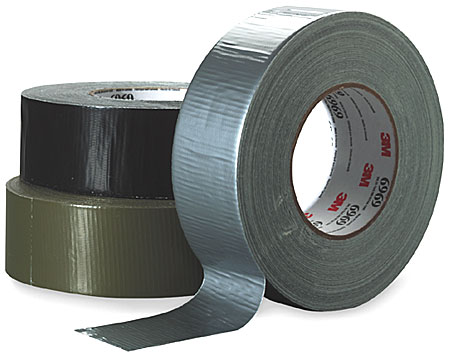 Reinforced “Duct Tape” 2″ (48mm) X 55m, Black