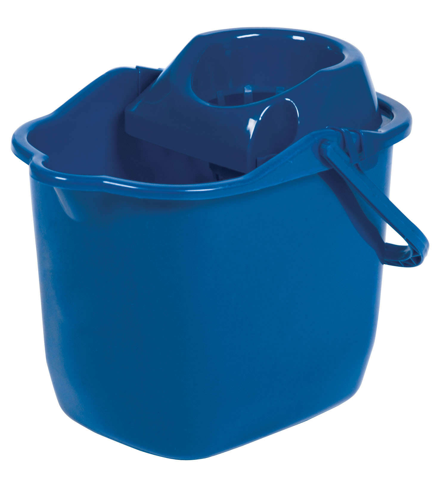 Plastic Bucket (11 Qts) With “twist” Cone Wringer