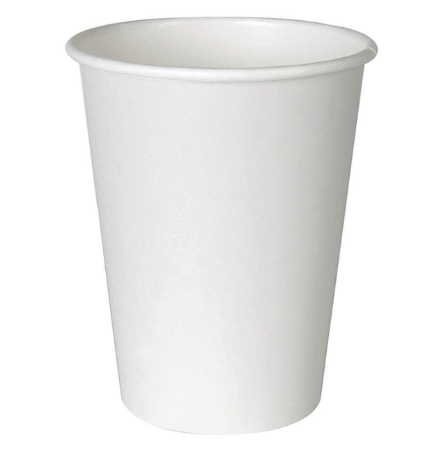 Verres En Papier 8 On., Pour Breuvage CHAUDE