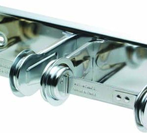 F-150 distributeur papier hygiénique double pour rouleau régulier, chrome